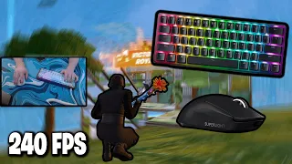 [ASMR] Fortnite Chapter 5 Ranked Win 🏆 Relaxing Keyboard Sounds 240 FPS 1080P Smooth 😴