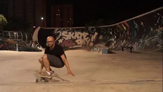 Carver Surfskate Session in a Skatepark