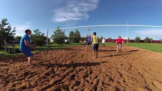 Любительский волейбол на песке 4 / Amateur volleyball