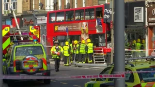 Bus Crash In London Injures Several Passengers