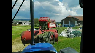 1.  schnitt 2021// Farmvlog #12 // Silage und Heu