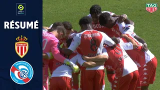 AS MONACO - RC STRASBOURG ALSACE (3 - 2) - Résumé - (ASM - RCSA) / 2020-2021