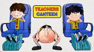 Teacher's Canteen - Bandbudh Aur Budbak New Episode - Funny Hindi Cartoon For Kids