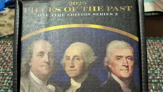 2023 Pieces of the Past One Time Edition Series 2 [January] *Massive Pull!!!* #history #cards #facts