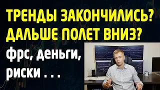 Признаки разворота тренда. Как точно определить разворот тренда на графике. Трейдинг