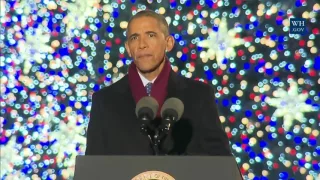 First Family Attends The Christmas Tree Lighting