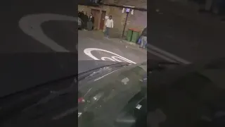 London street fight.