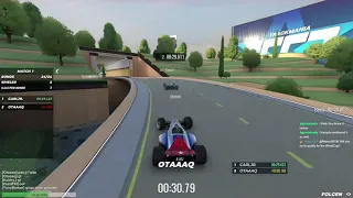 how to literally "accidentally" win against a world champion in Trackmania
