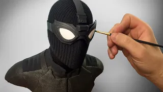 Stealth Spider-Man (Night Monkey) Sculpture Timelapse - Spider-Man: Far From Home