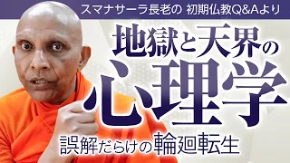 《仏教心理学》誤解だらけの輪廻転生　初めて語られる地獄と天界の心理学　スマナサーラ長老の初期仏教Q&A｜ブッダの智慧で答えます（一問一答）