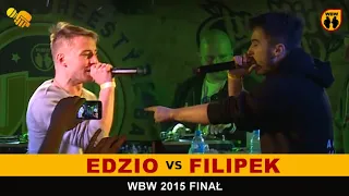 Edzio 🆚 Filipek 🎤 WBW 2015 Finał (freestyle rap battle)