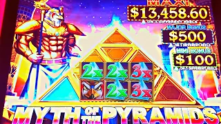 Myth of the Pyramids buried my money in the Tomb | Super Star Slots