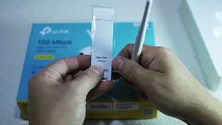 Адаптер USB tp-link TL-WN722N, обзор и подключение