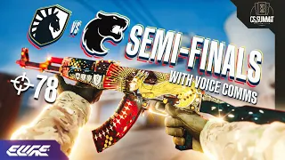 78 Kills vs. FURIA in BTS Semi Finals w/ Voice Comms - CS:GO