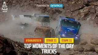 Trucks Top moments - Stage 11 - #Dakar2024