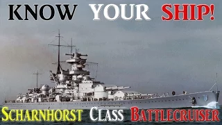 World of Warships - Know Your Ship #22 - Scharnhorst Class Battlecruiser