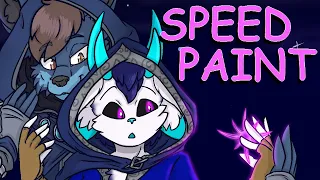 Speed Paint - COMMISSION - Learning Magic