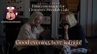 Frida's Message For Grammys Swedish Gala - ABBA (translation)
