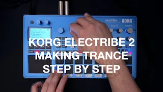 Korg Electribe 2 Making Trance Step by Step Tutorial