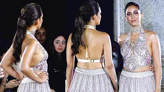 Mira Rajput Kapoor Looks Royal In Pastel-Hued Lehenga at BTFW 2024