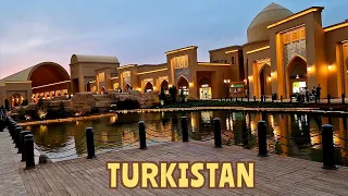 Caravan-sarai. Boutiques. Map. Turkistan - 1 Minute Story NS