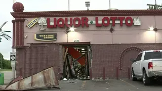 Liquor store broken into on Detroit's east side