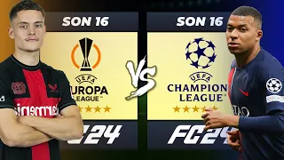 ŞAMPİYONLAR LİGİ ALL-STAR vs AVRUPA LİGİ ALL-STAR // FC 24 ALL-STAR KAPIŞMA