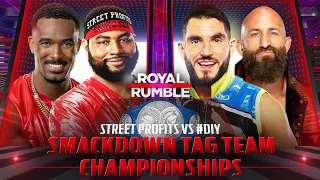 WWE2K24 | The Street Profits vs. #DIY | SmackDown Tag Team Championships Match