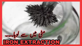 Cool experiment sand, magnet, & iron filing. IWDT