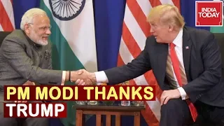 PM Modi Thanks Prez Donald Trump Over 'Howdy Modi' Event Via A Tweet