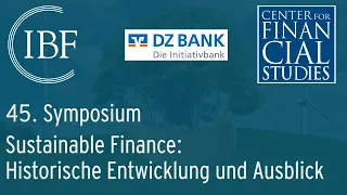 Sustainable Finance - IBF-Symposium 2024