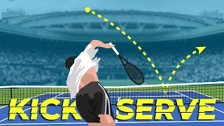 How to Hit The Perfect Kick Serve In 7 Steps (WITHOUT Losing Power)