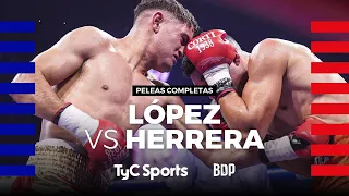 Leandro López  vs. Nicolás Herrera - Boxeo de Primera - TyCSports