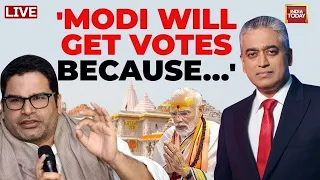 Prashant Kishor LIVE With Rajdeep Sardesai | Prashant Kishor On 2024 Elections, PM Modi & INDIA Bloc