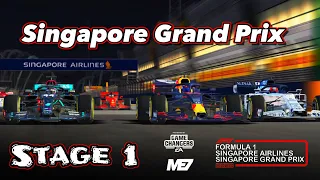 Formula 1 - Singapore Grand Prix - Stage 1