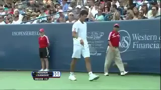 Roger Federer v Novak Djokovic Cincinnati 2009 Final