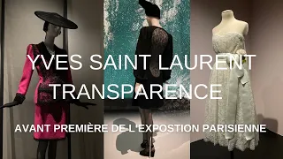 Yves Saint Laurent: « Transparence »la dentelle selon Saint Laurent, l’exposition arrive à Paris