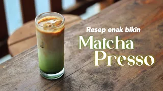 Resep Minuman Matcha Presso | Matcha dengan Espresso