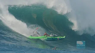 Canoe Surfing Giant Waimea
