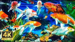 4K (Ultra HD) 🌿 Beautiful Underwater Wonders With Coral Reefs, Fish Colorful 🐬Giant Sea Creatures