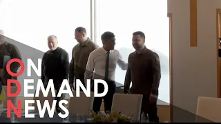 Ukraine War: Volodymyr Zelensky and Rishi Sunak Meet At G7 Summit