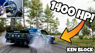 Ken Block Ford Mustang 1400HP Hoonicorn V2 | Hoonigan - Forza Horizon 5 | (Steering wheel + shifter)