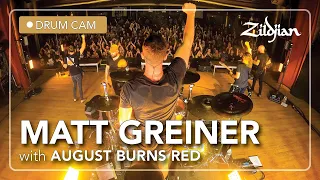 AUGUST BURNS RED LIVE Drum Cam with Matt Greiner | Zildjian