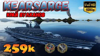 Kearsarge: Чудовищный Гибрид в Деле - World of Warships