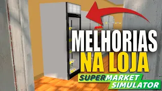 COMPREI UMA GELADEIRA E UMA PRATELEIRA NOVA *Supermarket simulator*