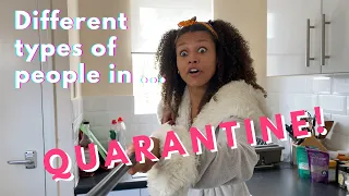 Different Types of People in Quarantine (Funny Sketch!)