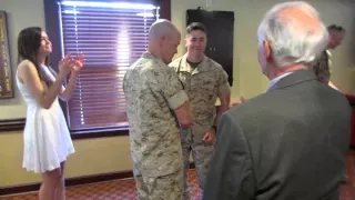 USMC Captain Promotion and Proposal