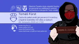 Tomáš Fürst: Jak perverzní incentivy a špatná statistika ničí vědu (Pátečníci Stream, 20. 11. 2020)