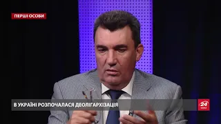 Данілов відповів, чи є в РНБО проєкти санкції проти Порошенка