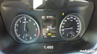 Hyundai i30 1.4TGDi DCT Acceleration 0-100, 80-120